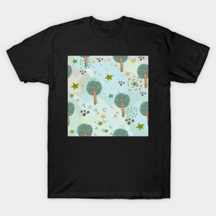 Forest Pattern T-Shirt